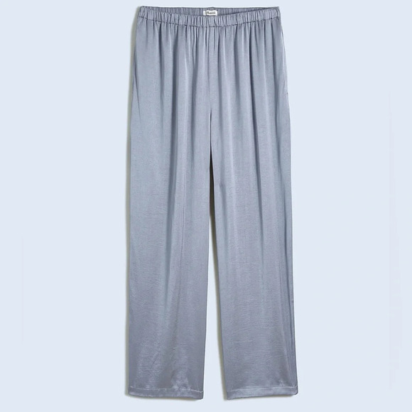 Madewell Straight-Leg Full-Length Pants in Satin Size Small - Picture 5 of 5